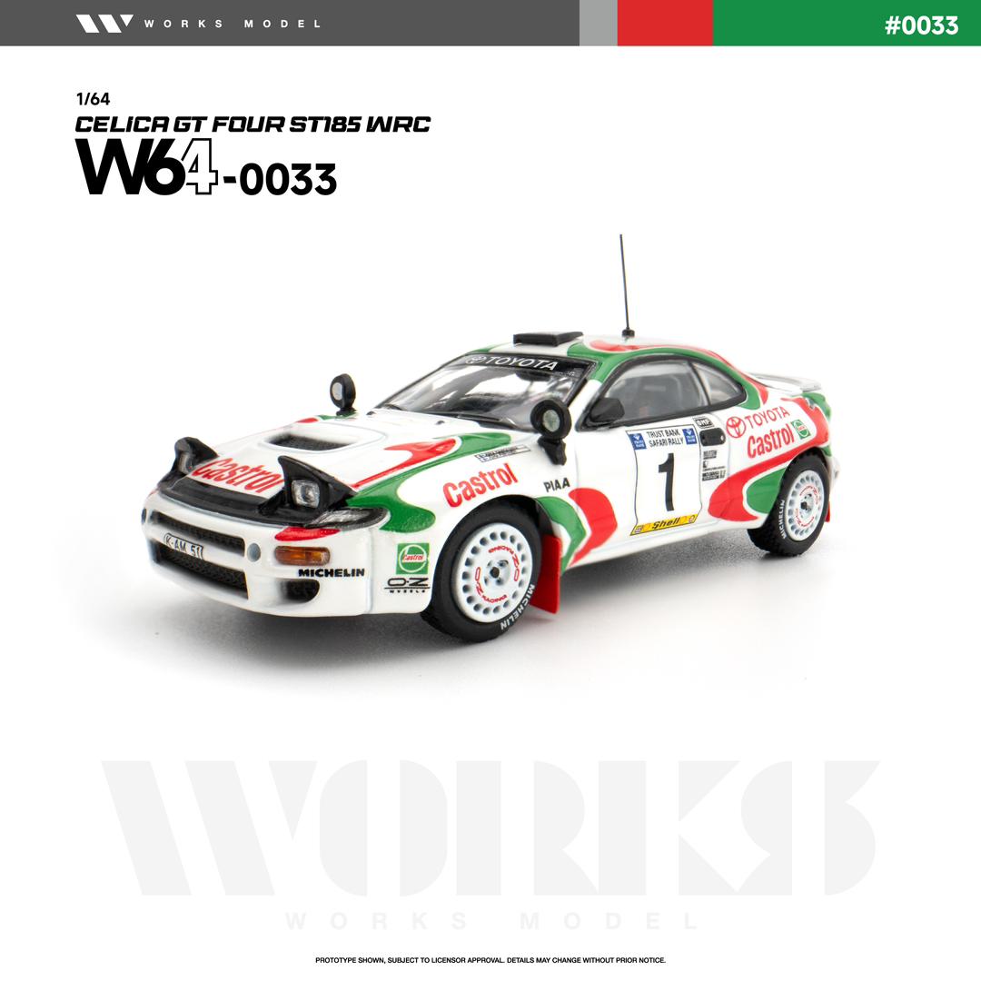 1/64 Celica GT-Four ST185 WRC - Works Models - W640033