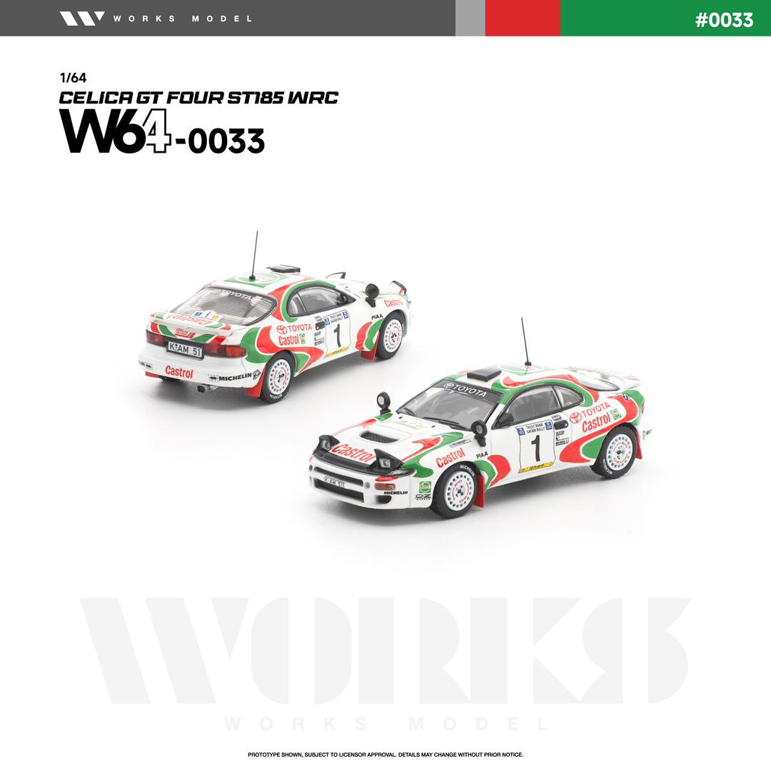 1/64 Celica GT-Four ST185 WRC - Works Models - W640033