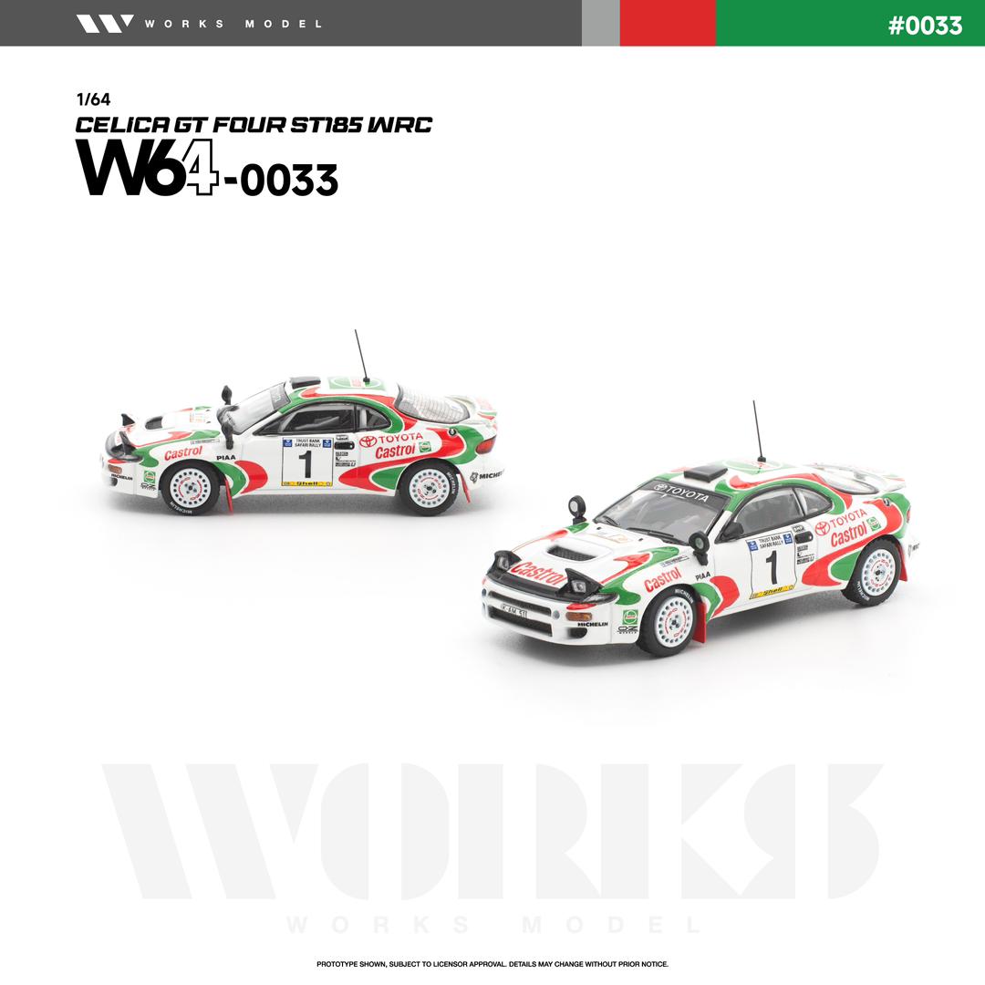 1/64 Celica GT-Four ST185 WRC - Works Models - W640033