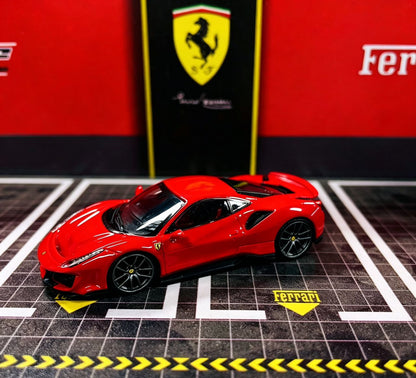 1/64  Ferrari 488 Pista Coupe  - HG Models (TPC) - 2 colour options