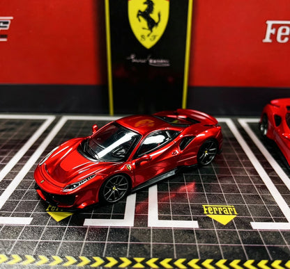 1/64  Ferrari 488 Pista Coupe  - HG Models (TPC) - 2 colour options