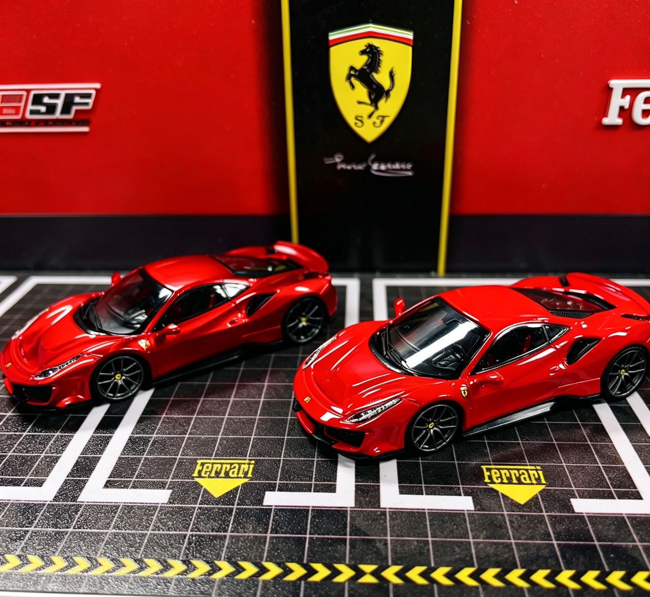 1/64  Ferrari 488 Pista Coupe  - HG Models (TPC) - 2 colour options