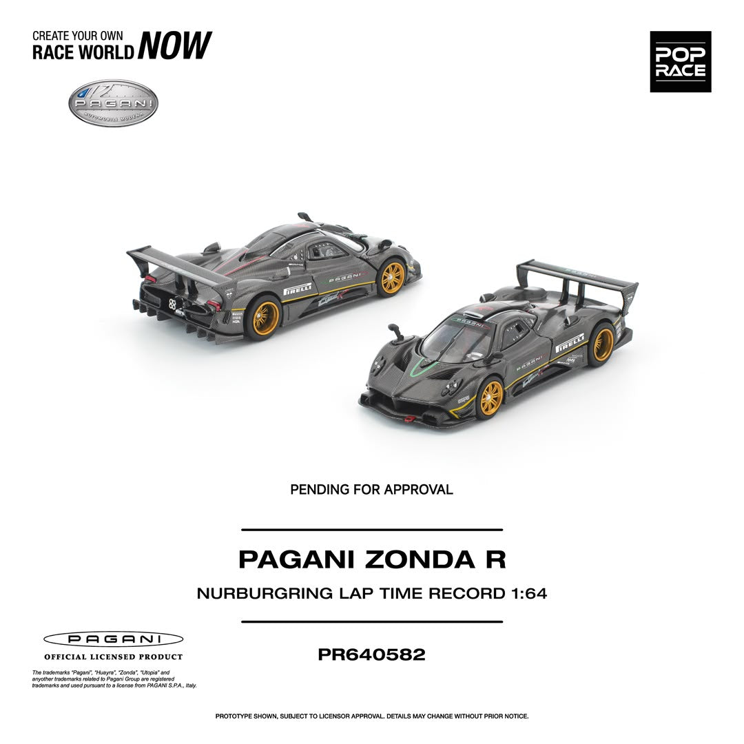 1/64 Pagani Zonda R Nurburgring Lap Time Record - Poprace - PR640582