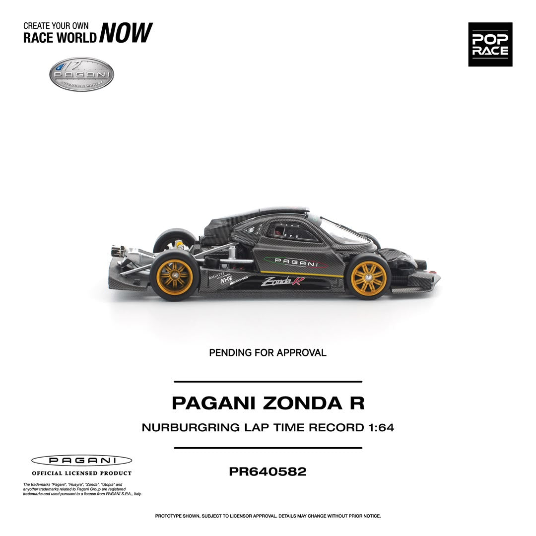 1/64 Pagani Zonda R Nurburgring Lap Time Record - Poprace - PR640582