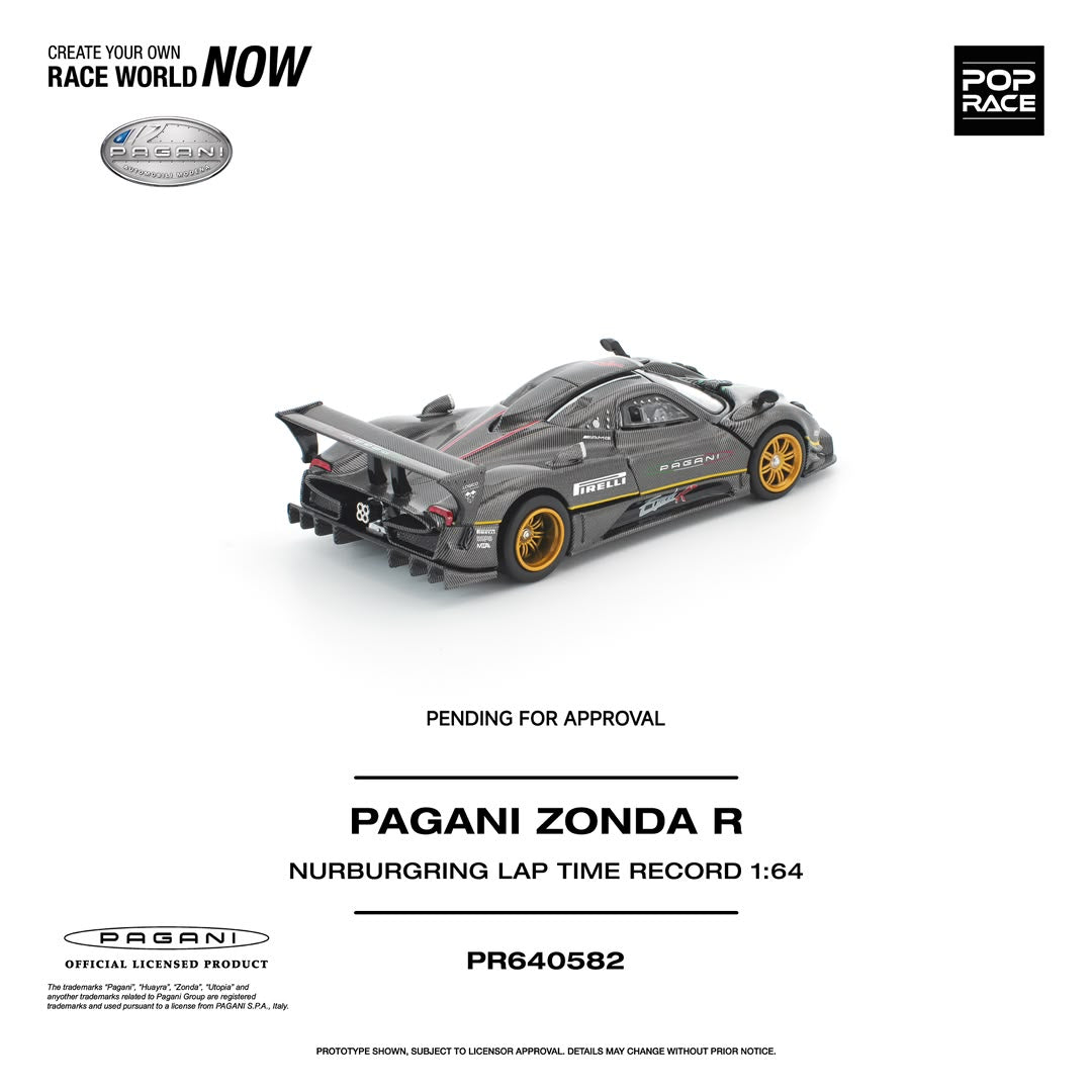 1/64 Pagani Zonda R Nurburgring Lap Time Record - Poprace - PR640582