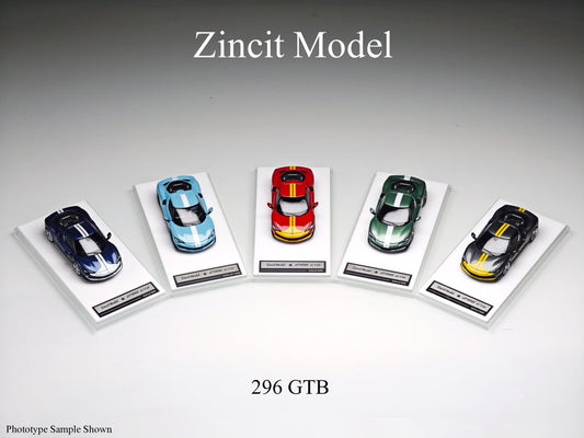 1/64 Ferrari 296 GTB  - Zincit Model - 5 colour options
