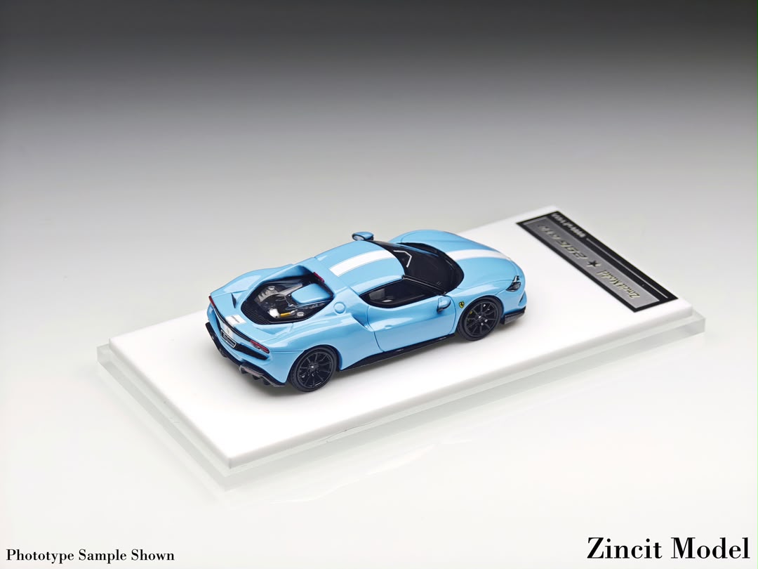 1/64 Ferrari 296 GTB  - Zincit Model - 5 colour options