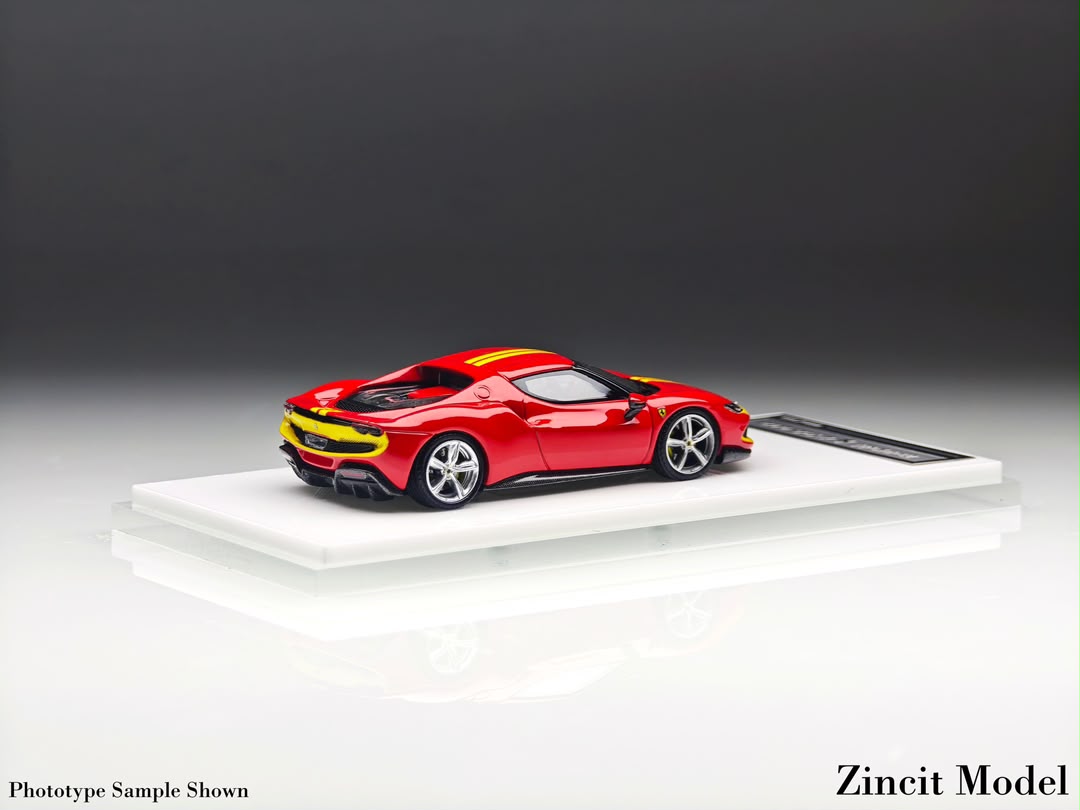 1/64 Ferrari 296 GTB  - Zincit Model - 5 colour options