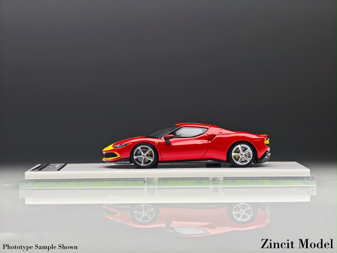 1/64 Ferrari 296 GTB  - Zincit Model - 5 colour options