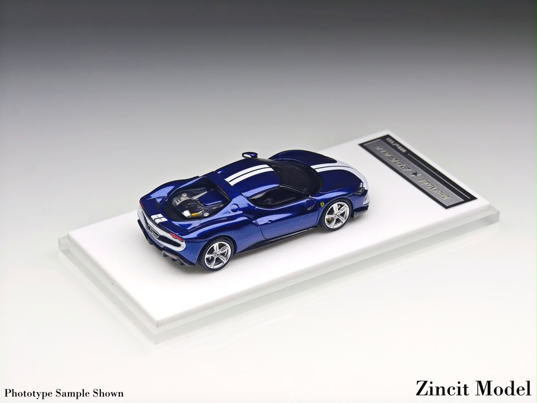 1/64 Ferrari 296 GTB  - Zincit Model - 5 colour options
