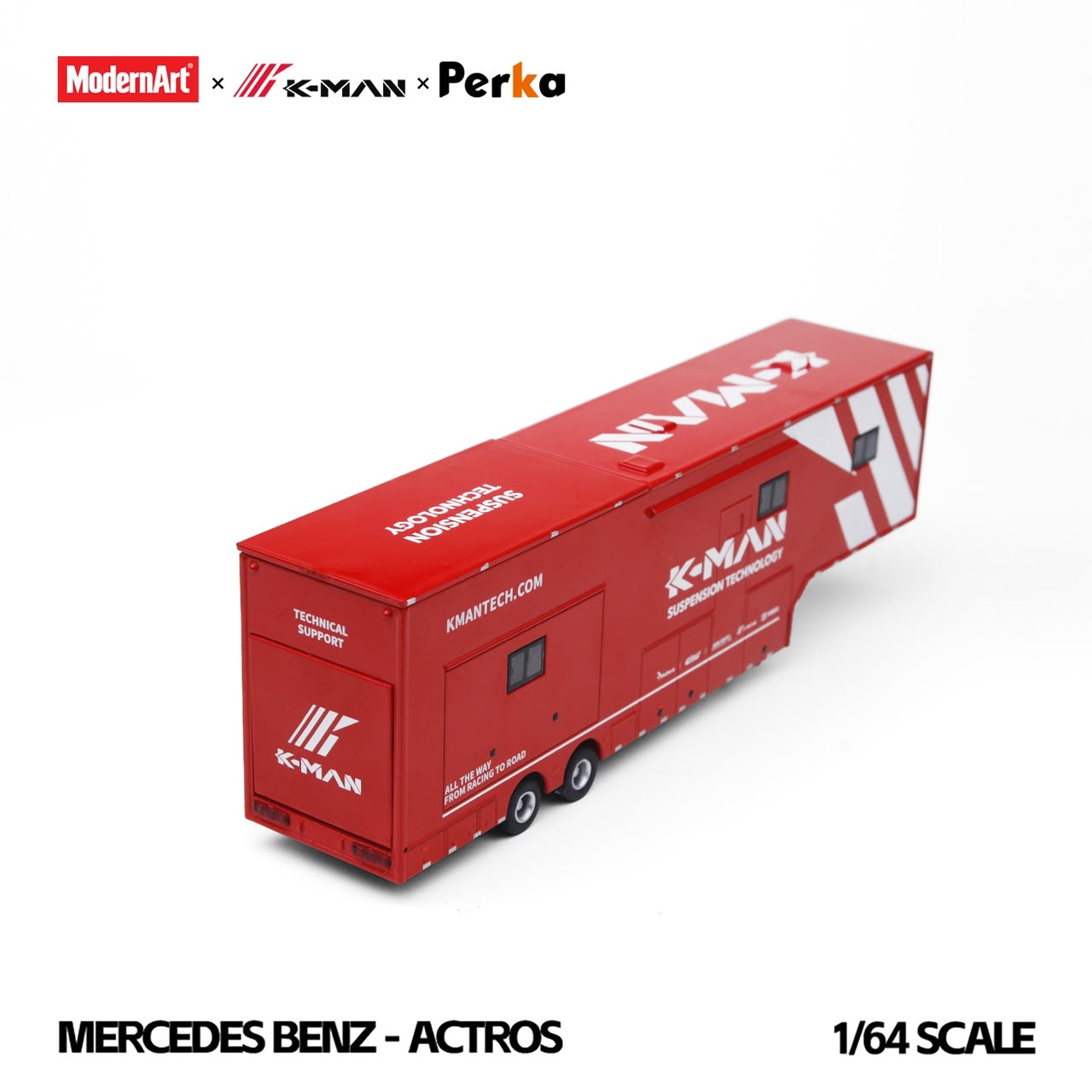 1/64 - Mercedes-Benz Actros Event Truck -  Modern Art x Kman x Perka