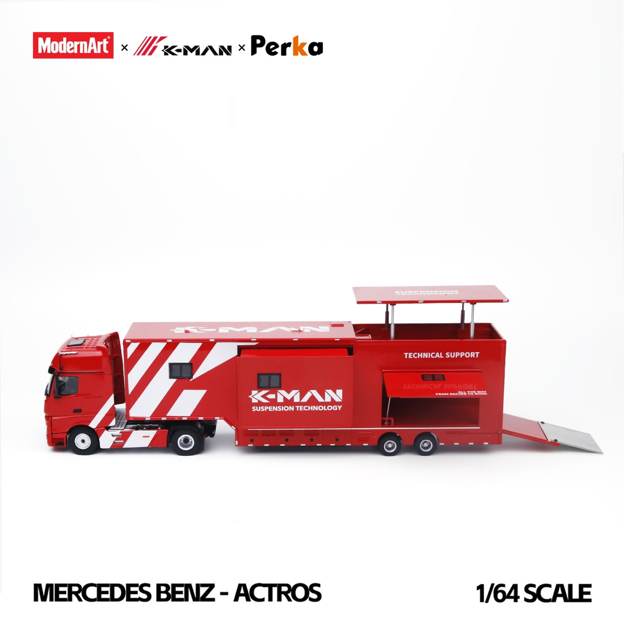 1/64 - Mercedes-Benz Actros Event Truck -  Modern Art x Kman x Perka