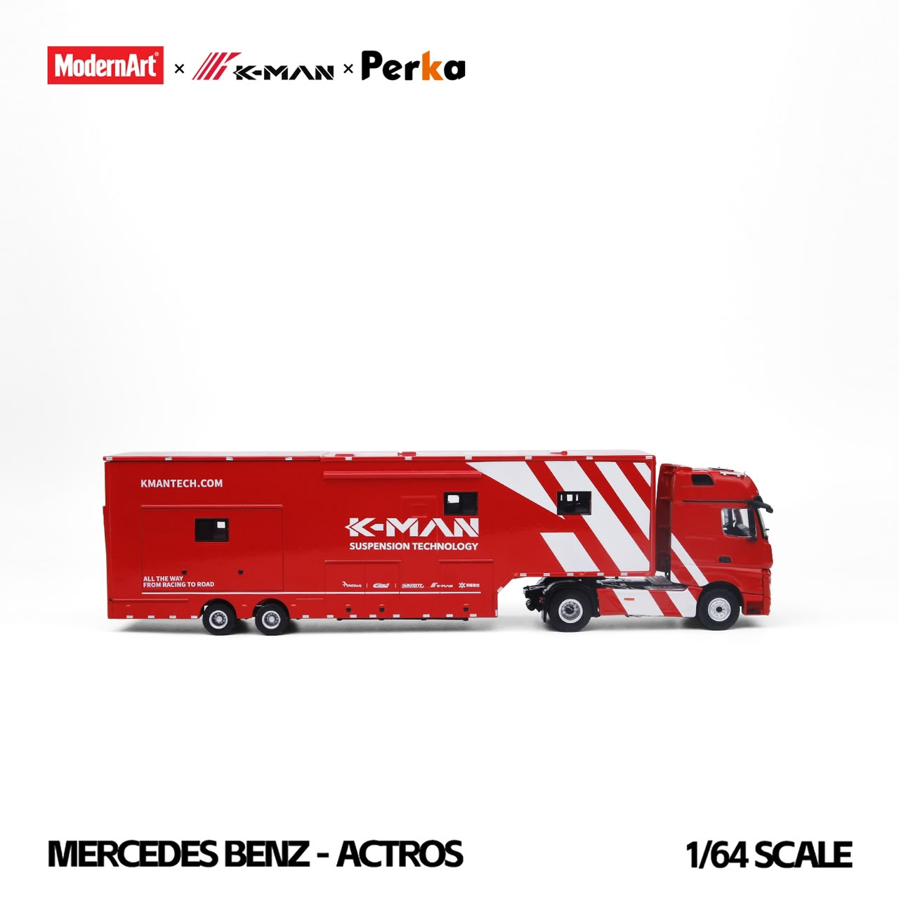 1/64 - Mercedes-Benz Actros Event Truck -  Modern Art x Kman x Perka