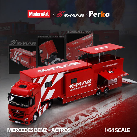 1/64 - Mercedes-Benz Actros Event Truck -  Modern Art x Kman x Perka