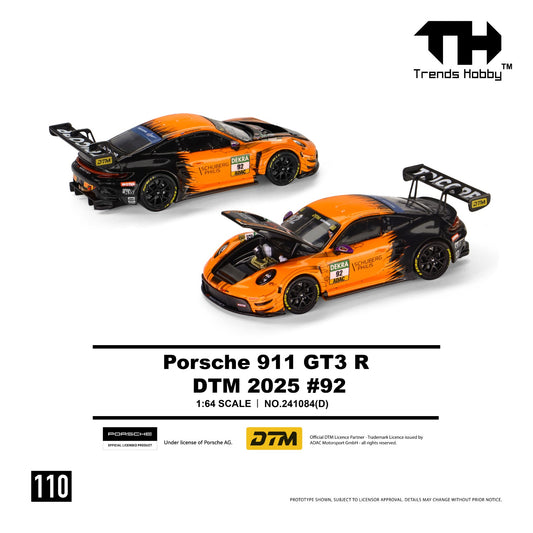 1/64 Porsche 911 GT3 R  DTM25 #92  - Trends Hobby - 241084D