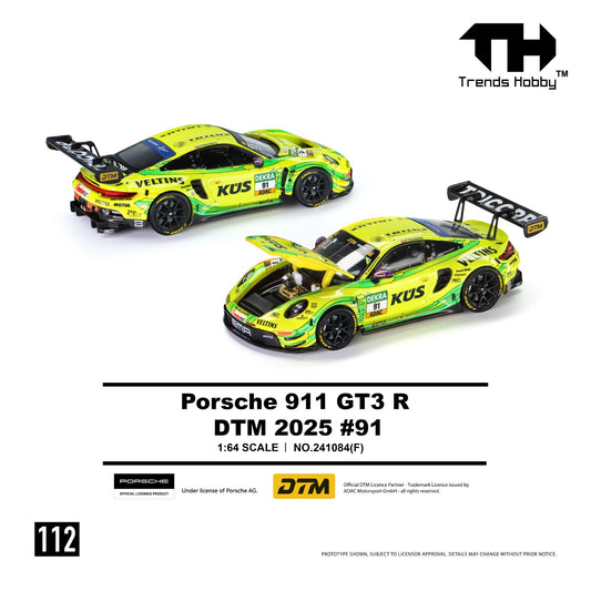 1/64 Porsche 911 GT3 R  DTM25 #91  - Trends Hobby - 241084F