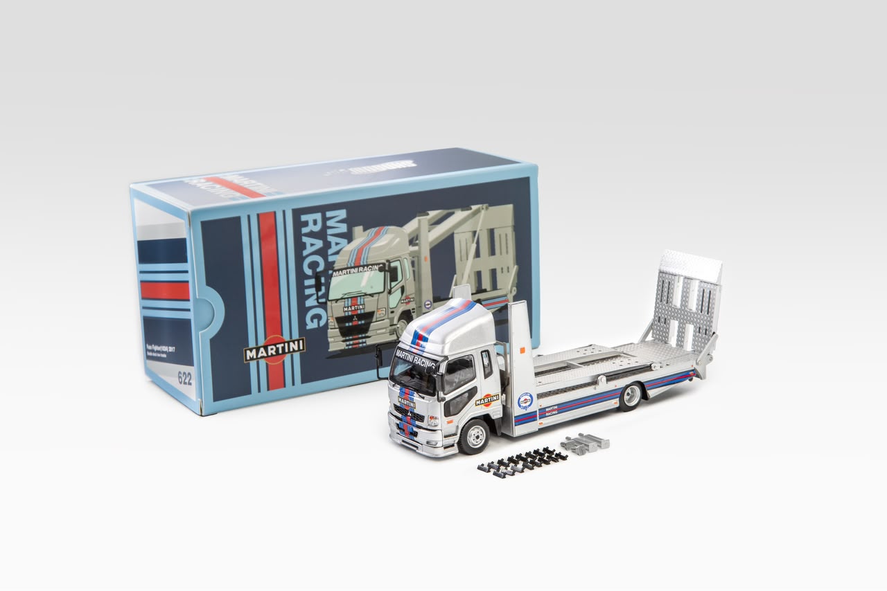1:64 - Fuso Fighter Mk2 double-layer flatbed trailer Martini - Shadow Pro