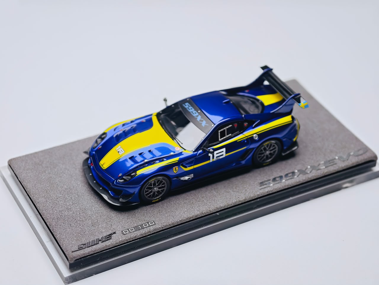 1/64 Ferrari 599xx EVO (Resin) - Suhe - 9 options - ltd 100 pcs worldwide