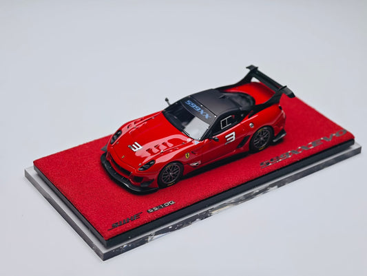 1/64 Ferrari 599xx EVO (Resin) - Suhe - 9 options - ltd 100 pcs worldwide
