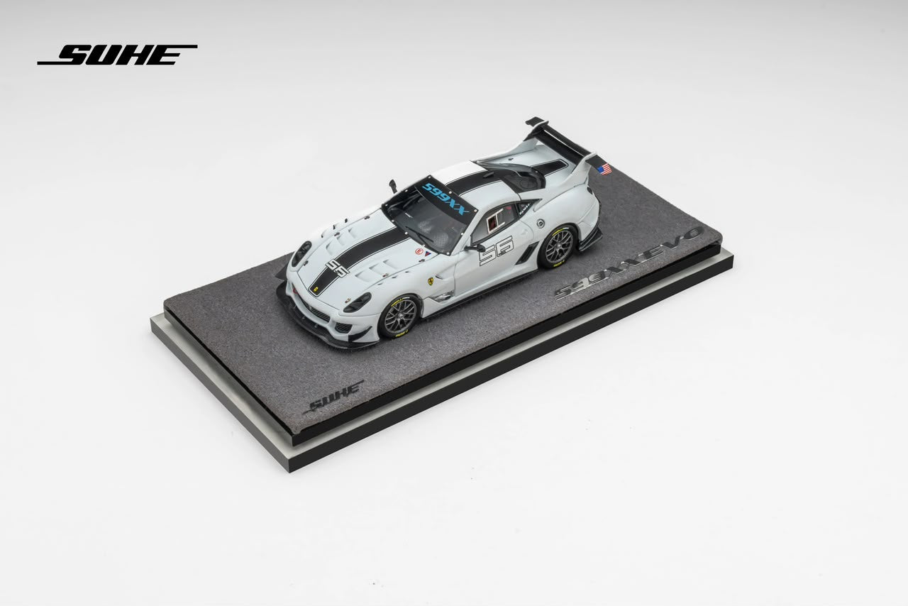 1/64 Ferrari 599xx EVO (Resin) - Suhe - 9 options - ltd 100 pcs worldwide