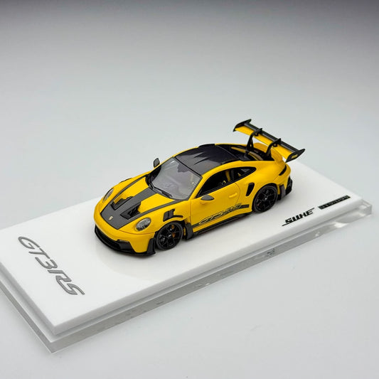1/64 911 GT3 RS (Resin) - Suhe - Yellow/Black  ltd 100 pcs worldwide