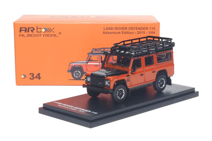 1/64  Defender 110 Adventure Edition 2015 Lava Orange - AR Box - 610301001
