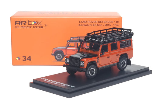 1/64  Defender 110 Adventure Edition 2015 Lava Orange - AR Box - 610301001