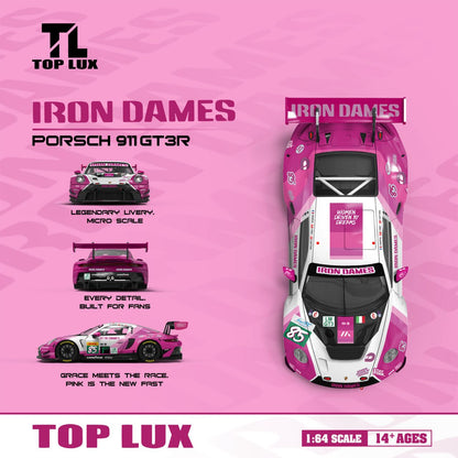 1/64 Porsche 911 GT3 R Iron Dames - TopLux - TL64006