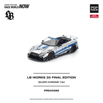 1/64 GT-R R35 Final Edition, LB-Works Wide-Body Modified Edition - Poprace - PR640589