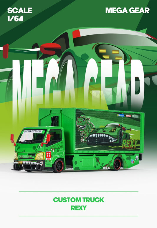 1/64 300 Series 2nd generation Custom Gull Wing Truck - Mega Gear - Rexy/Roxy options