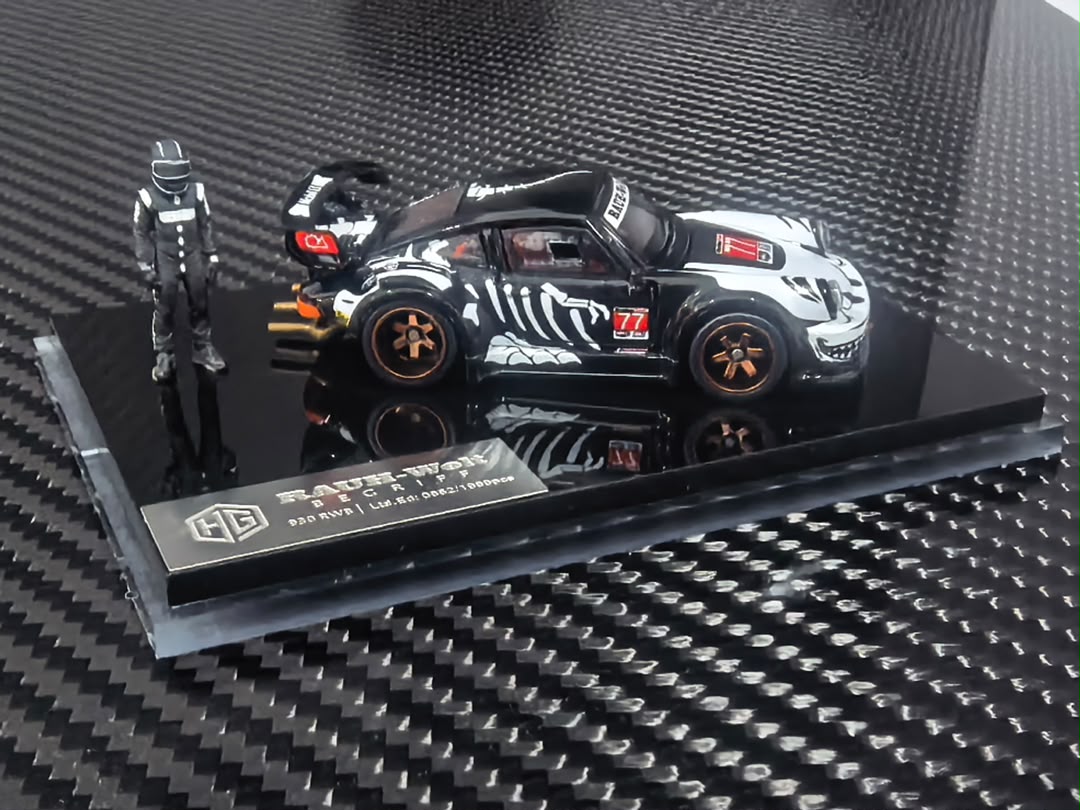 1/64 RWB930 wide-body modified version, GT Wing version with figure - HG Models (TPC) - HG6426104