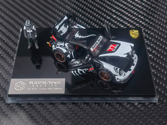 1/64 RWB930 wide-body modified version, GT Wing version with figure - HG Models (TPC) - HG6426104