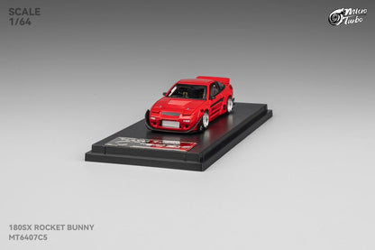 1/64 S13 Silvia 180SX, Pandem Rocket Bunny Wide-body Modified Version - Micro Turbo - MT6407C5