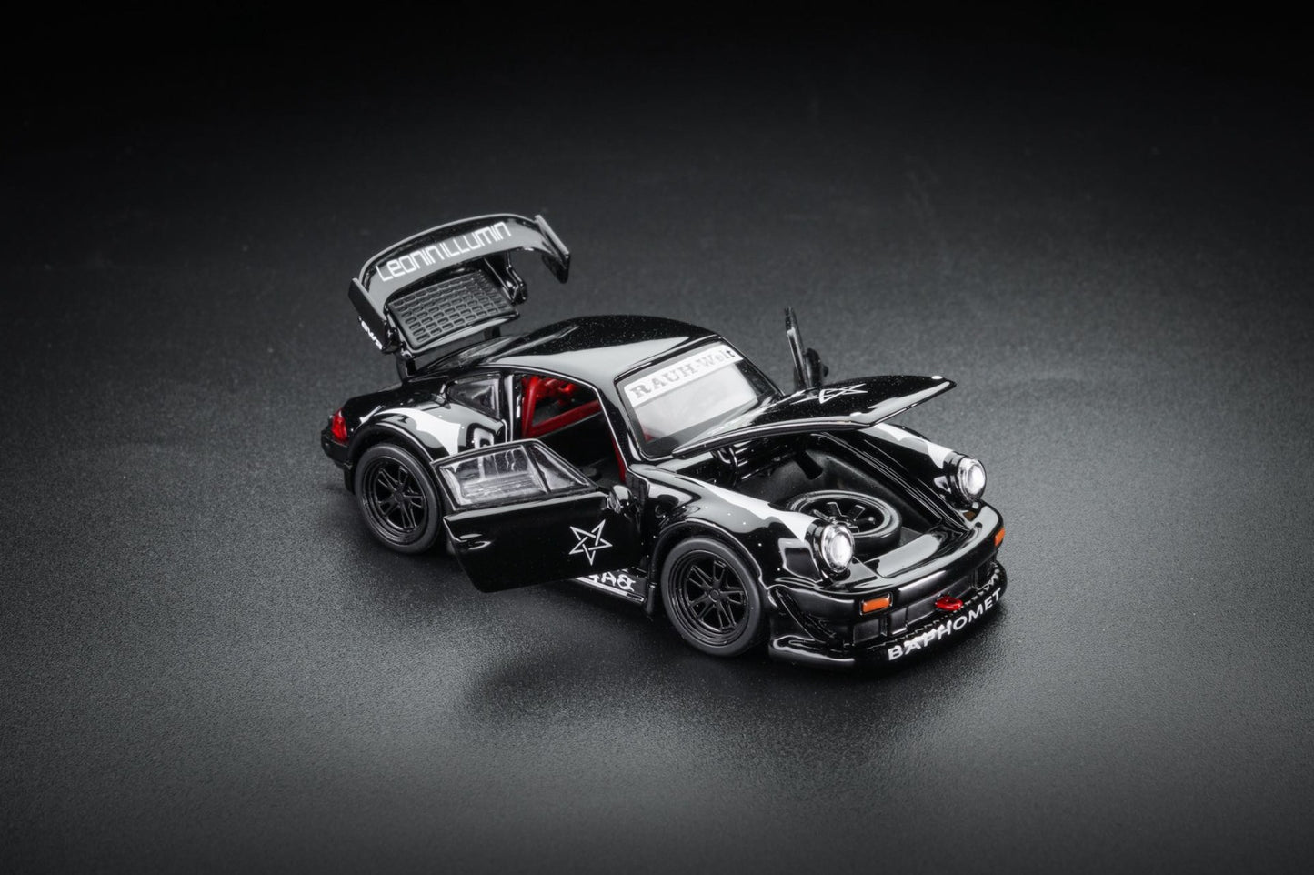 1/64  RWB930 wide-body modified version, Black - HG Models (TPC) - 640003-08