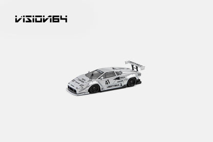 1/64 Countach LP500, LB-Works wide-body  - Vision64 - 4 colour options - 999 ltd ***Pre Order***