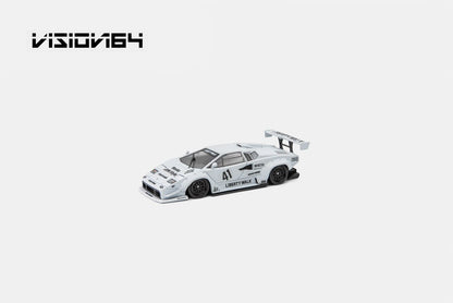 1/64 Countach LP500, LB-Works wide-body  - Vision64 - 4 colour options - 999 ltd ***Pre Order***