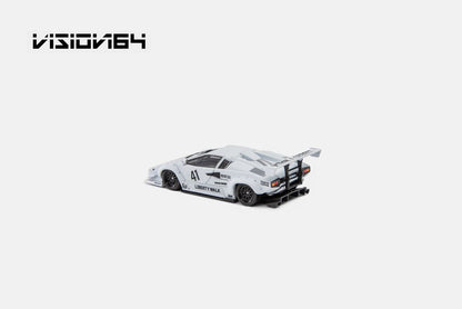 1/64 Countach LP500, LB-Works wide-body  - Vision64 - 4 colour options - 999 ltd ***Pre Order***