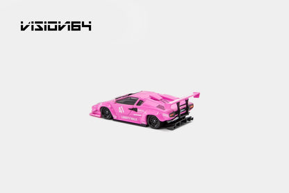 1/64 Countach LP500, LB-Works wide-body  - Vision64 - 4 colour options - 999 ltd ***Pre Order***