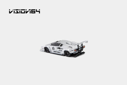 1/64 Countach LP500, LB-Works wide-body  - Vision64 - 4 colour options - 999 ltd ***Pre Order***