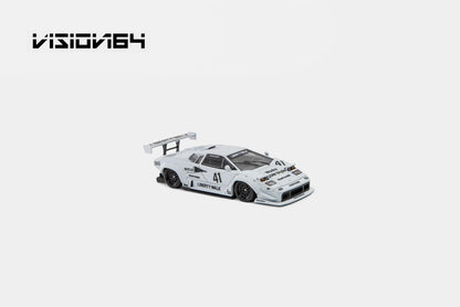 1/64 Countach LP500, LB-Works wide-body  - Vision64 - 4 colour options - 999 ltd ***Pre Order***