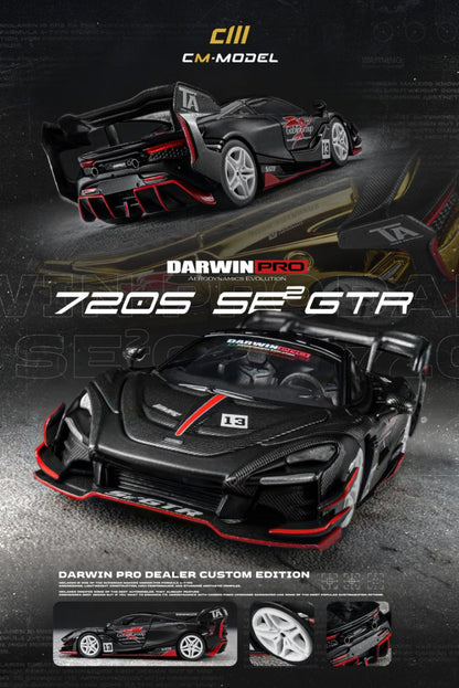 1/64 McLaren DarwinPRO 720Se² GTR  - CM Models - CM64-720se GTR-02