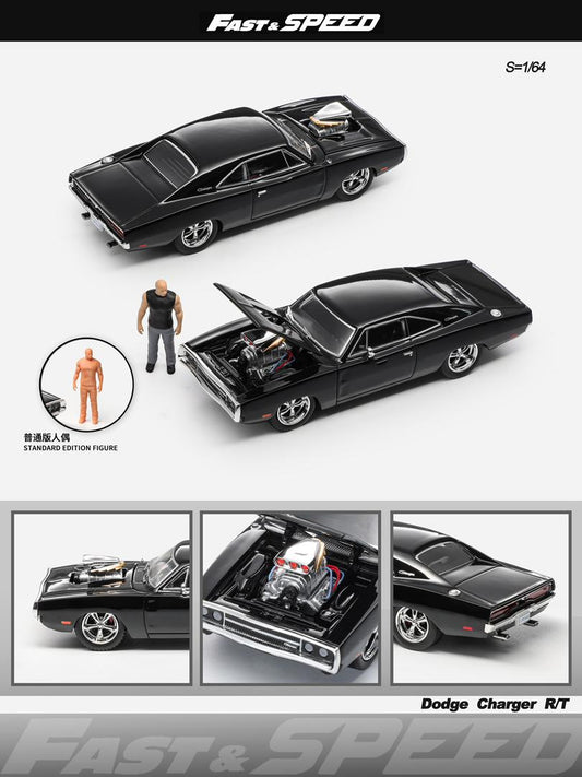1/64 Dodge Charger R/T - Fast and Speed - 2 options ***Pre Order***