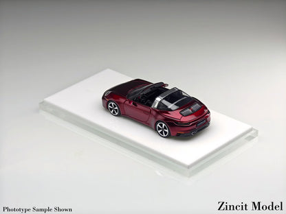 1/64 Porsche 992 Targa  - Zincit Model - 4 colour options ***Pre Order***