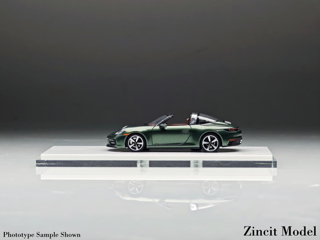 1/64 Porsche 992 Targa  - Zincit Model - 4 colour options ***Pre Order***