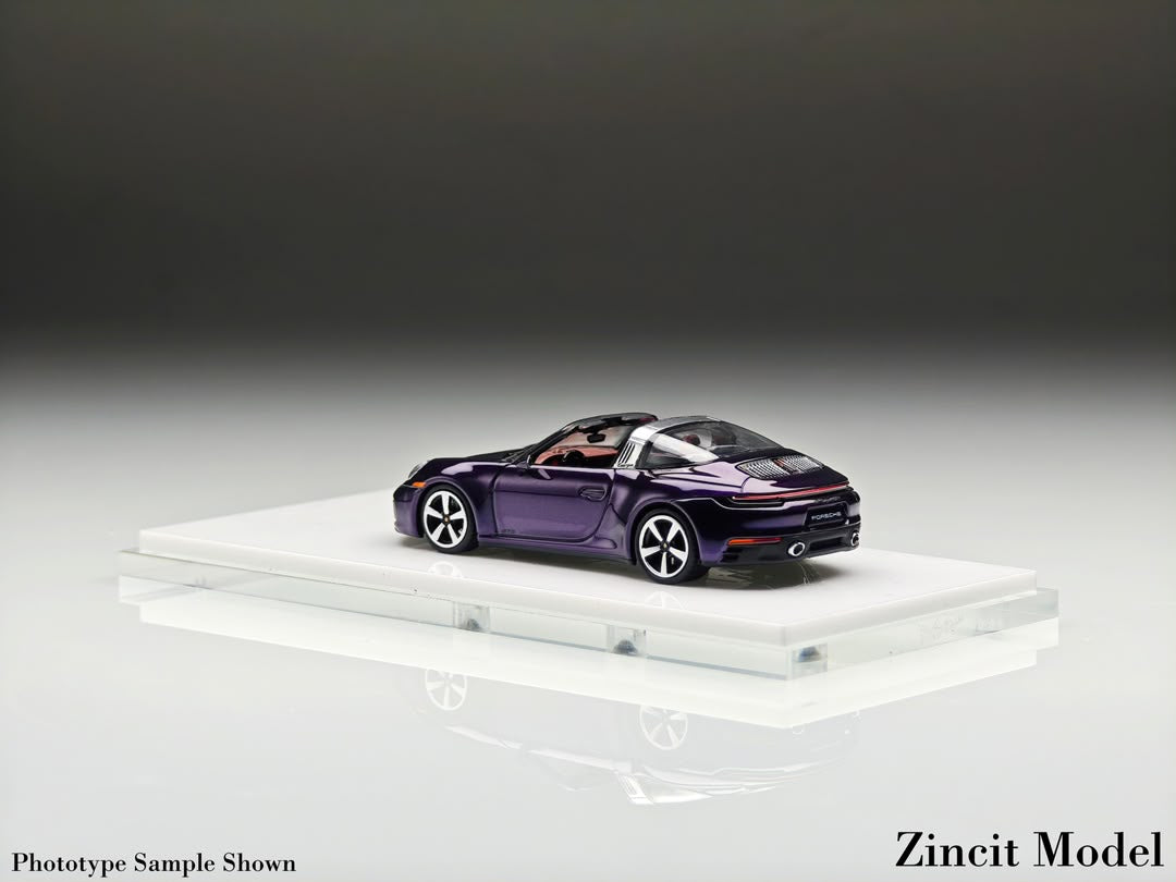 1/64 Porsche 992 Targa  - Zincit Model - 4 colour options ***Pre Order***