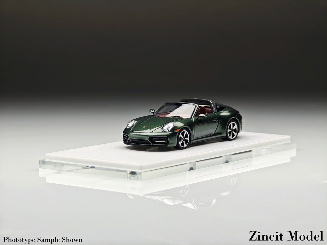1/64 Porsche 992 Targa  - Zincit Model - 4 colour options ***Pre Order***