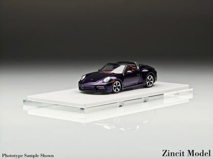 1/64 Porsche 992 Targa  - Zincit Model - 4 colour options ***Pre Order***