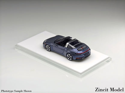 1/64 Porsche 992 Targa  - Zincit Model - 4 colour options ***Pre Order***