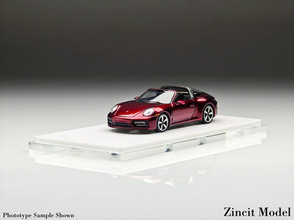 1/64 Porsche 992 Targa  - Zincit Model - 4 colour options ***Pre Order***