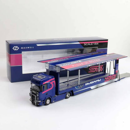 1/64 - S730 V8 transport trailer WRC Subaru - Kengfai x Maxwell ***Pre Order***